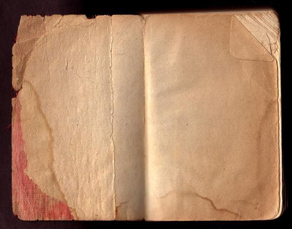 Folded Corner Antique Book Texture