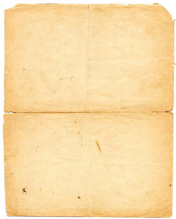 Vintage  Folded paper texture