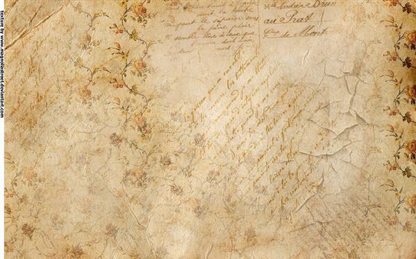 Old paper manuscript  letter texture