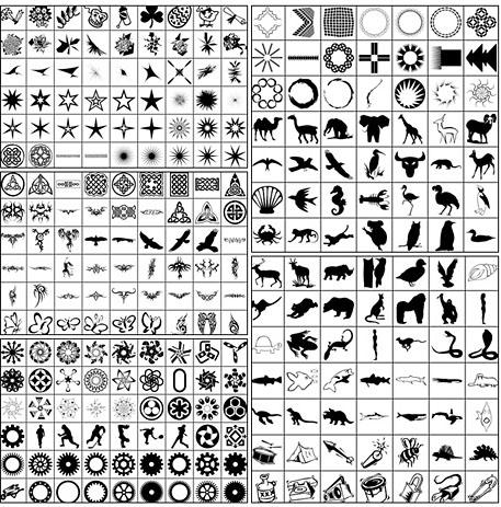 DeviantART Photoshop Shape Pack