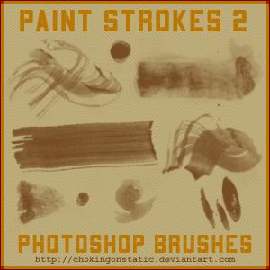 Brush Stroke Brushes from deviantart