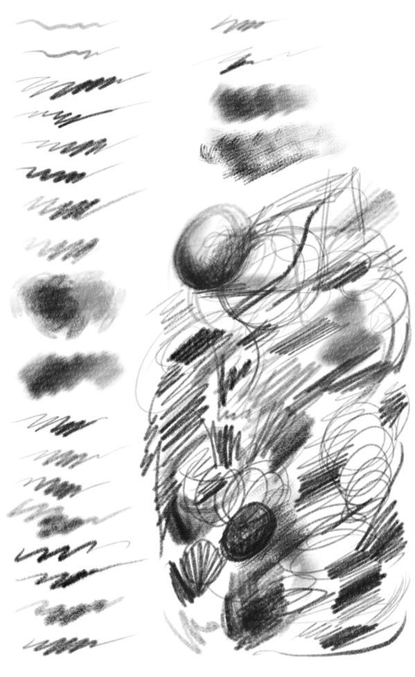 Digital Pencil and Graphite Brush Set