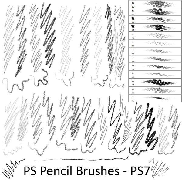 Pencil Sketch and Drawing Brushes