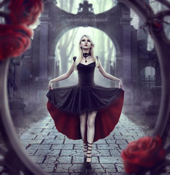 Frame Effect Gothic Photo Manipulation