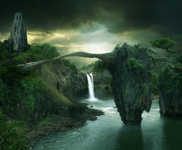 Bridge Fantasy Photo Manipulation