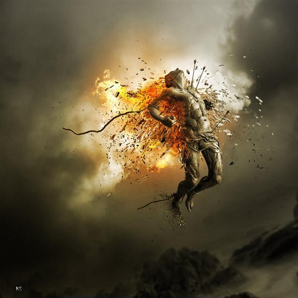 Death of a Soldier Photo Manipulation