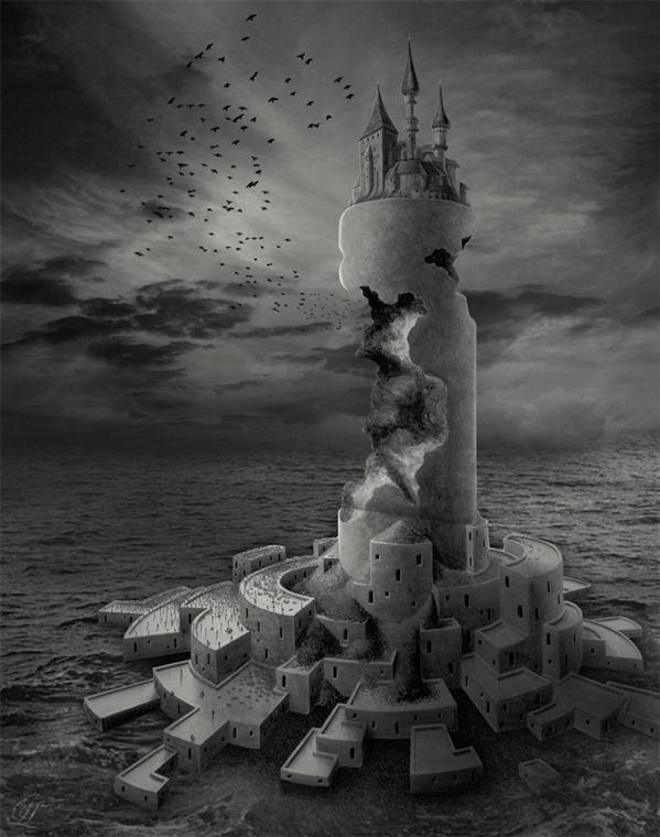 On The Castle Discordia Photo Manipulation