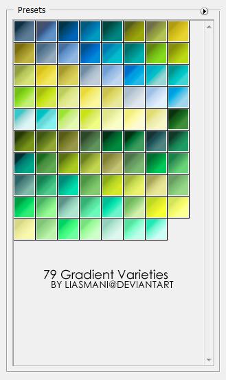 79
 Photoshop Gradient  by Liasmani photoshop resource collected by psd-dude.com from deviantart