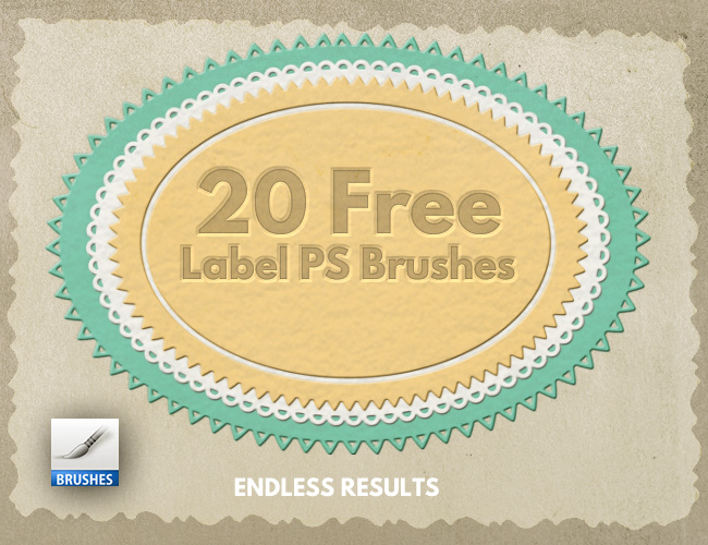 Photoshop Label Brushes
