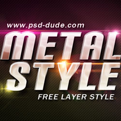 <span class='searchHighlight'>Metal</span> Style Photoshop Free File psd-dude.com Resources