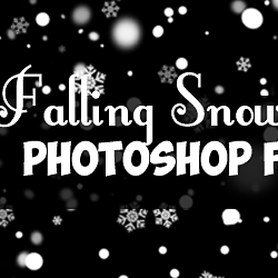 Falling <span class='searchHighlight'>Snow</span> And Snowflakes Photoshop Brushes For Free psd-dude.com Resources