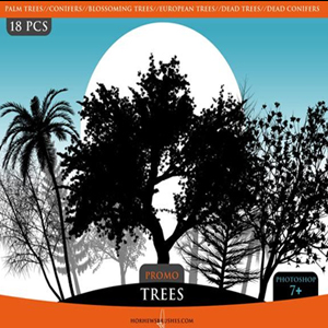 <span class='searchHighlight'>Tree</span> Photoshop Brushes psd-dude.com Resources