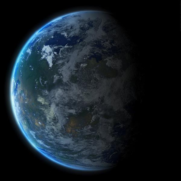 Earth Planet Space Background