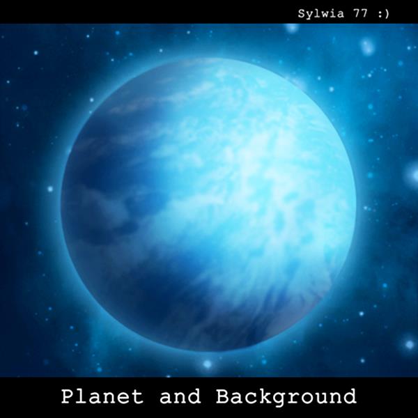 Planet and Background stock by Sylwia77 photoshop resource collected by psd-dude.com from deviantart