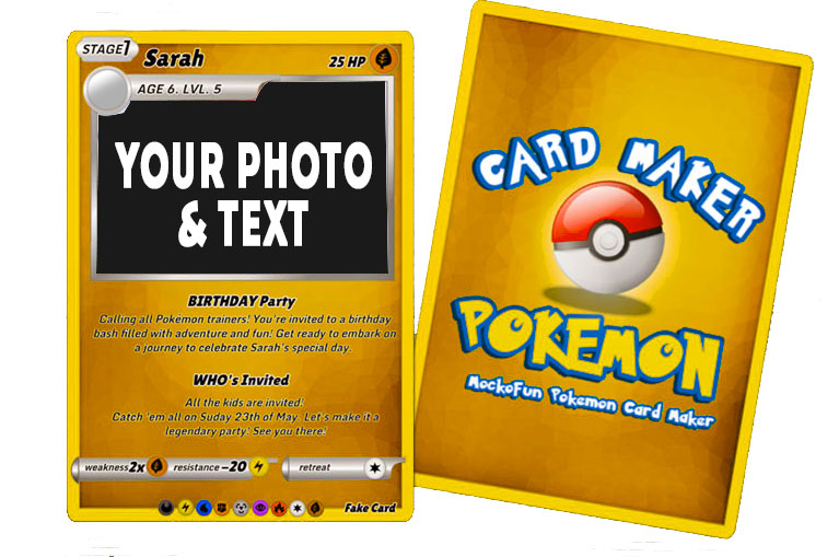 Custom Pokemon Cards