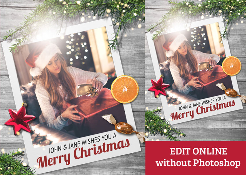 Christmas Polaroid