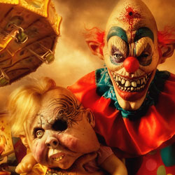 Scary Clown Pictures for <span class='searchHighlight'>Halloween</span> psd-dude.com Resources