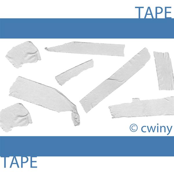 tape brush by cwiny photoshop resource collected by psd-dude.com from deviantart