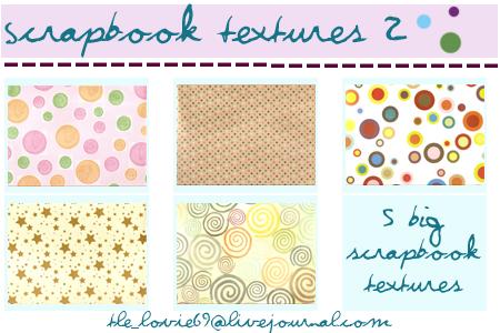 scrapbook textures 2 by hearXtheXsirens photoshop resource collected by psd-dude.com from deviantart