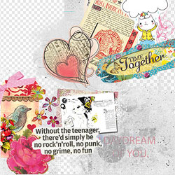 Scrapbook Backgrounds and Textures psd-dude.com Resources