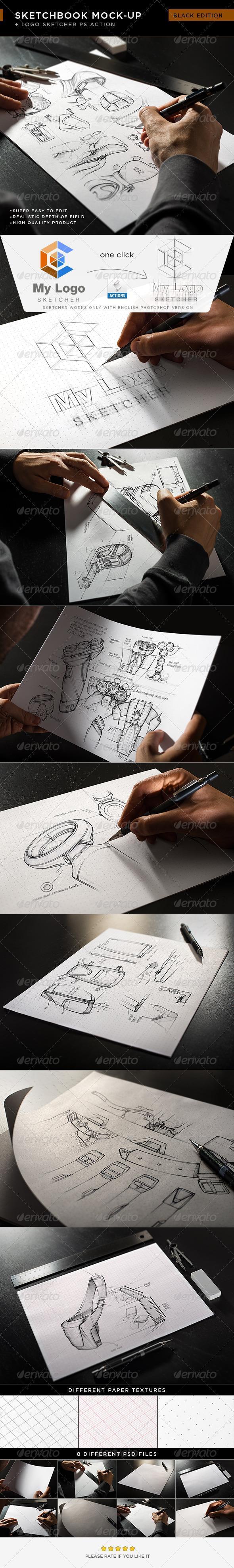 Sketch Mockups with Drawing Hand