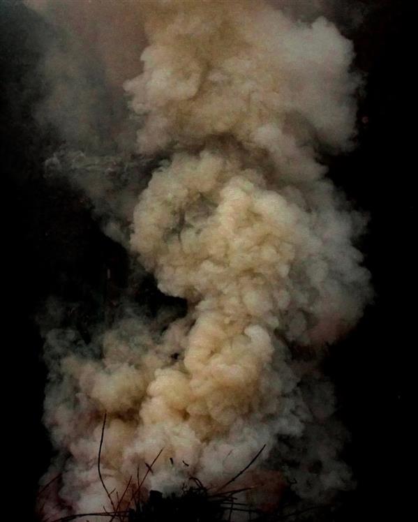 Heavy Smoke Stock Image