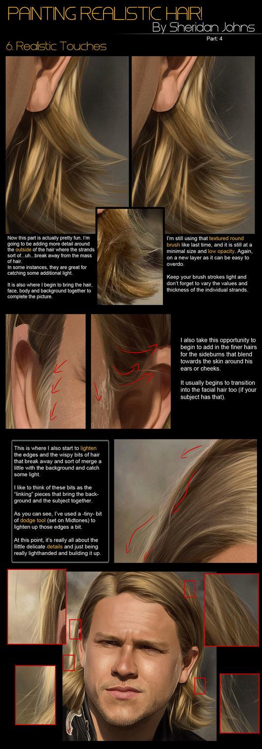 Painting Hair Part 4 Detail by Sheridan-J photoshop resource collected by psd-dude.com from deviantart