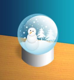 Create a Snow Globe in Photoshop