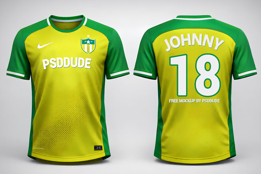 Football Shirt Mockup