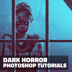 Scary And <span class='searchHighlight'>Horror</span> Photoshop New Tutorials For Halloween psd-dude.com Resources