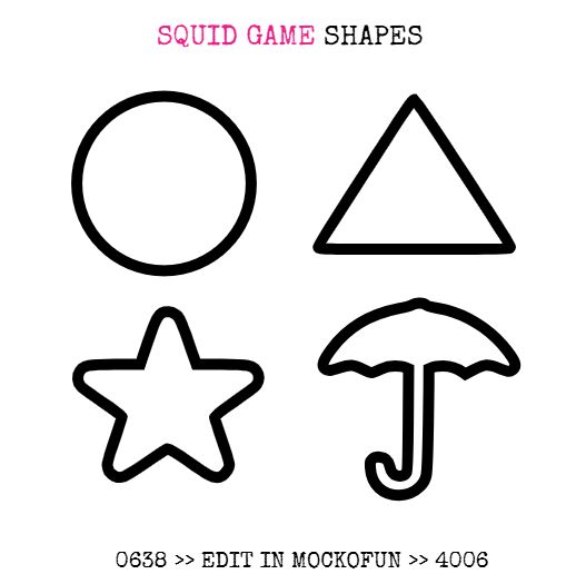 Squid Game Symbols