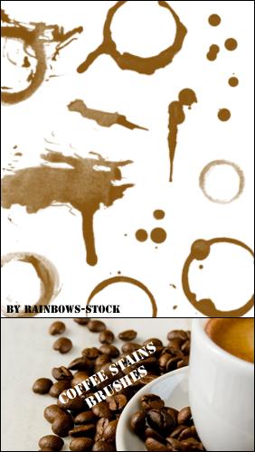 coffee stains brushescoffee stains brushespaintbrush brushespaintbrush dots brushessplatter brushesmisc brushes by rainbows-stock photoshop resource collected by psd-dude.com from deviantart