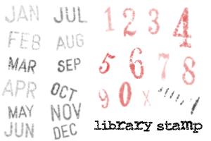 Library Stamp Brush Set by bluebug photoshop resource collected by psd-dude.com from deviantart