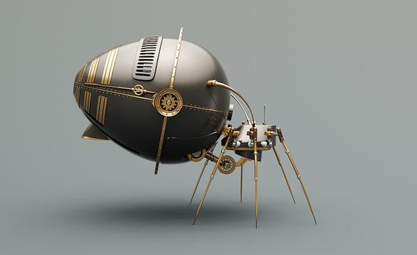 Spider by Andrew Serkin; photoshop resource collected by psd-dude.com from Behance Network