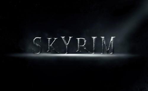 Stone text effect inspired by the elder scrolls v skyrim game in Photoshop