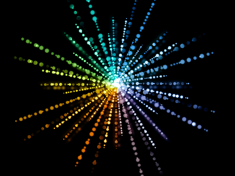 Bokeh Light Burst Disco Style Background For Streaming