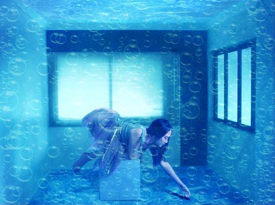 How to create a Under water room in Photoshop