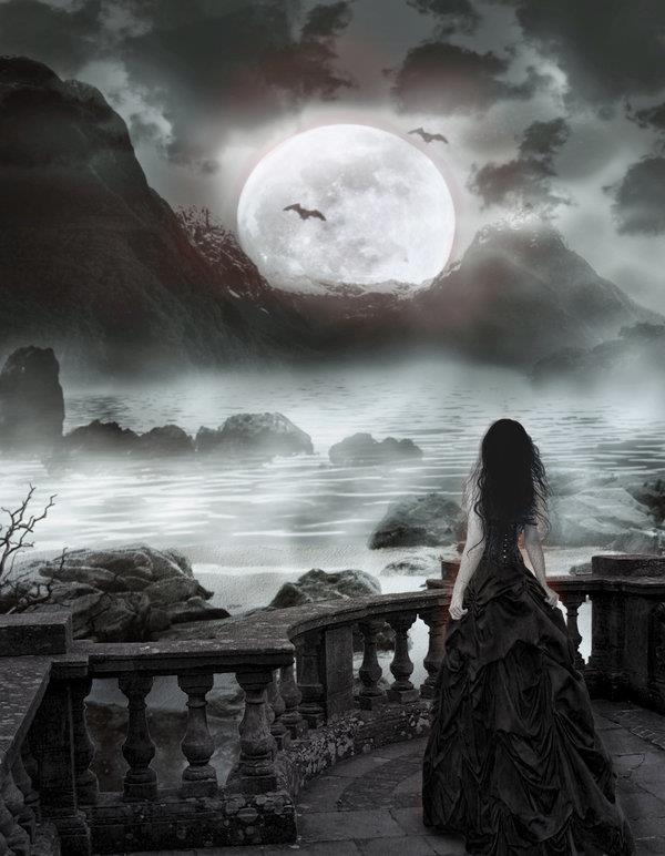 Blood on the Moon Photo Manipulation