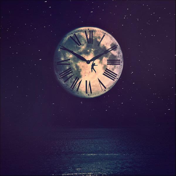 Moon Clock Photo Manipulation