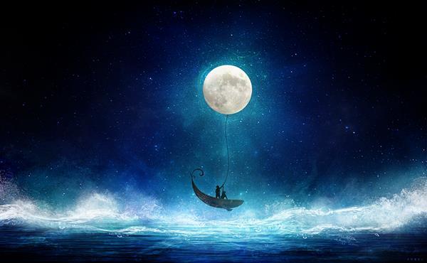 Moonlight Photo Manipulation