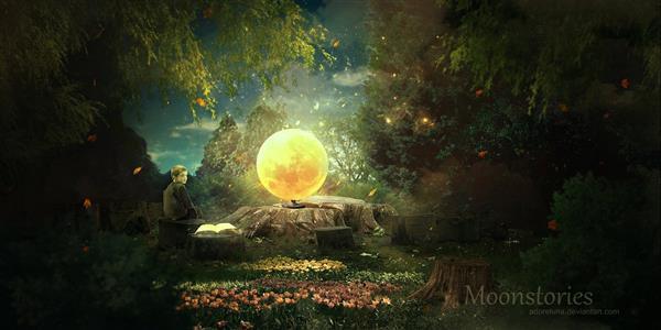 Moonstories Photo Manipulation