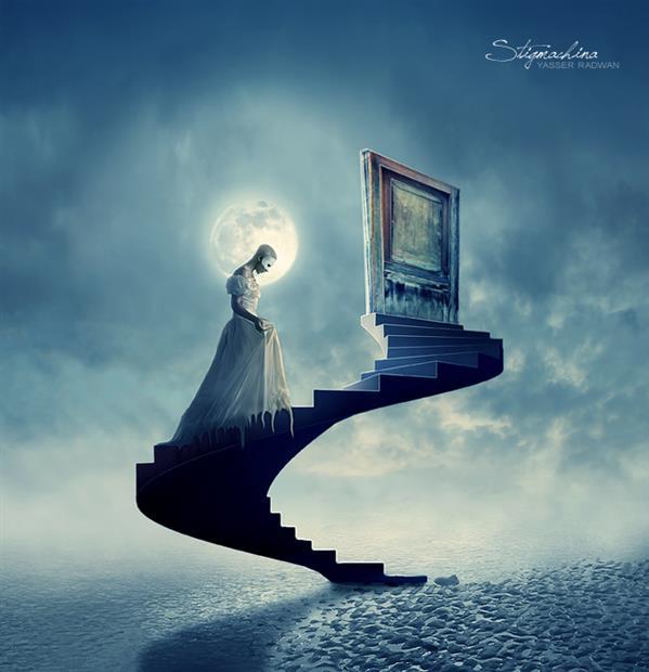 Stairway to heaven Surreal Photo Manipulation