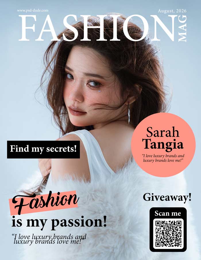 Magazine Cover PSD