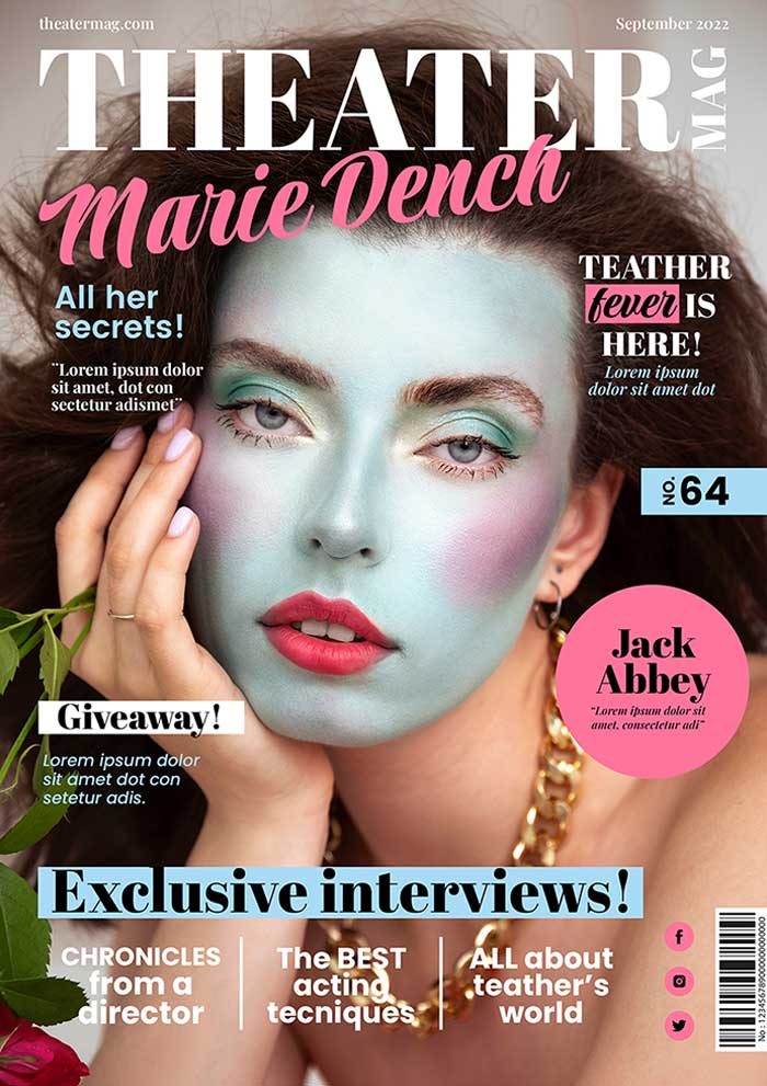 Templates for Magazine Cover