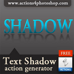 Text <span class='searchHighlight'>Shadow</span> Reflection Photoshop Action psd-dude.com Resources