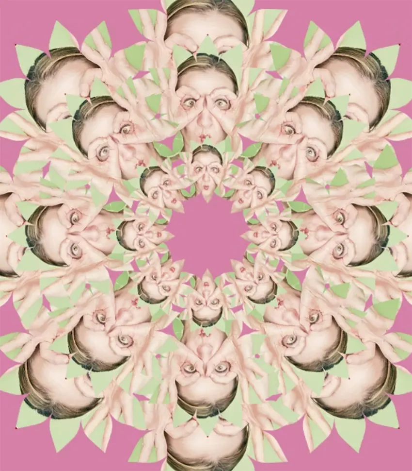 Kaleidoscope Abstract Photoshop Action