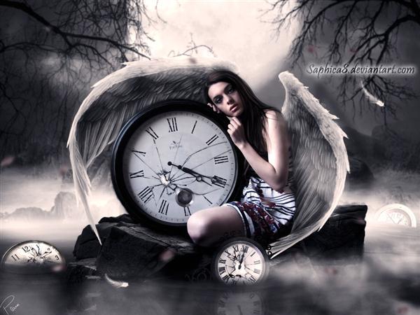 Broken Time Photoshop Manipulation