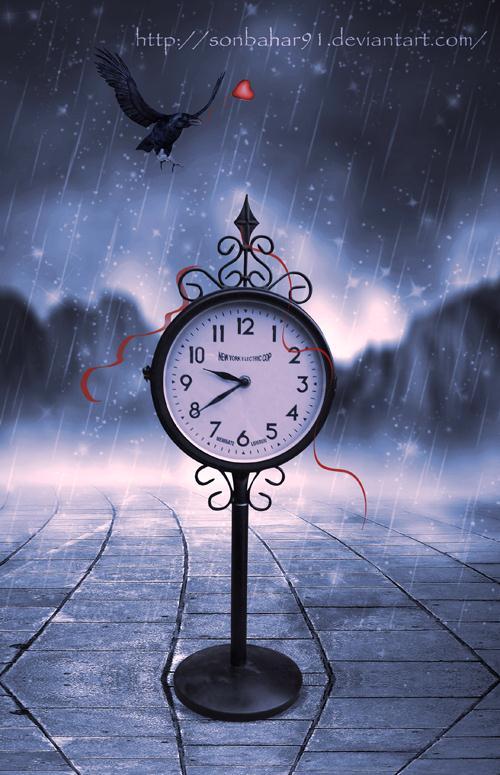 Clock and Time Photoshop Manipulation