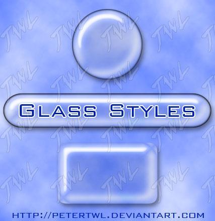 Transparent Glass Style for PS - Free