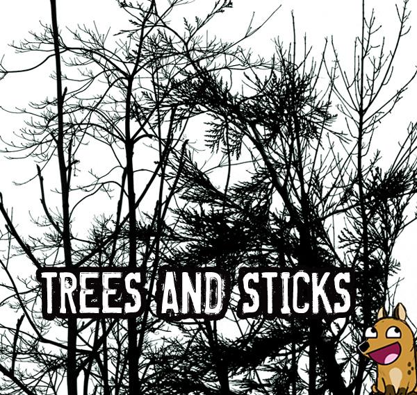 PS
 Brushes Trees and Sticks by Zinou photoshop resource collected by psd-dude.com from deviantart